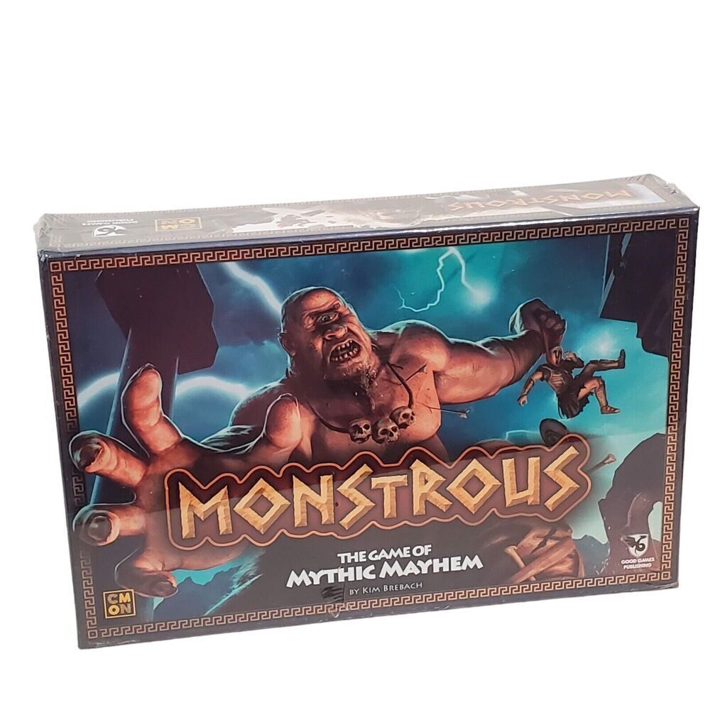 New‎ Monstrous The Card Game Of Mythic Mayhem Kim Brebach Olympian Monster 2015